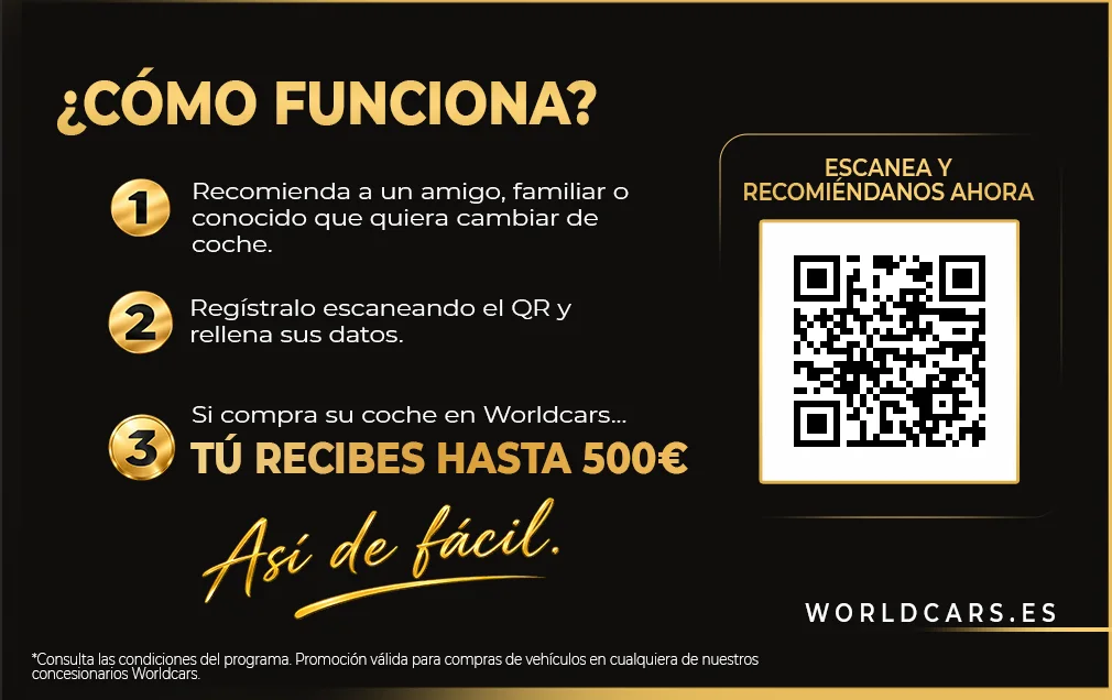 Reverso de la tarjeta: cómo funciona el programa y el código QR de registro